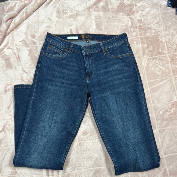 Kut from the Kloth High Rise Blue Jeans Versatile Denim - Picture 10 of 10
